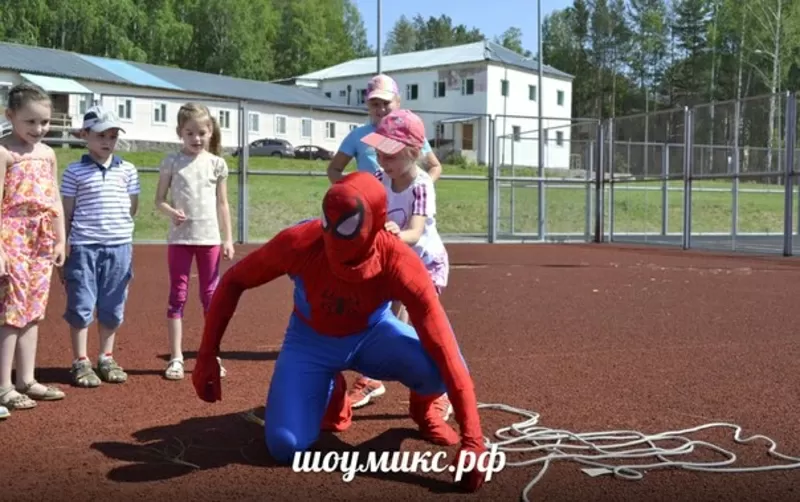 Человек паук -школа супер героев! 5