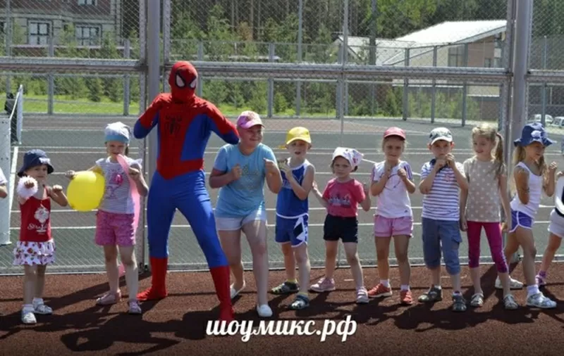 Человек паук -школа супер героев! 6