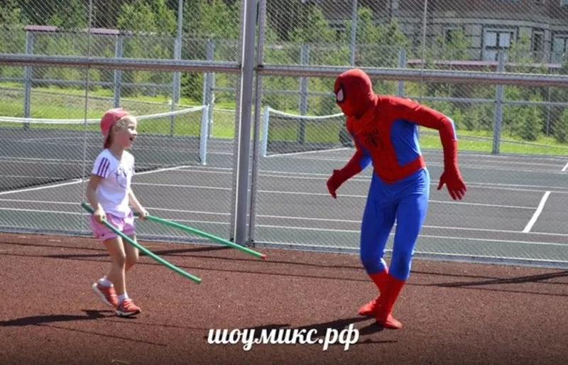 Человек паук -школа супер героев! 7