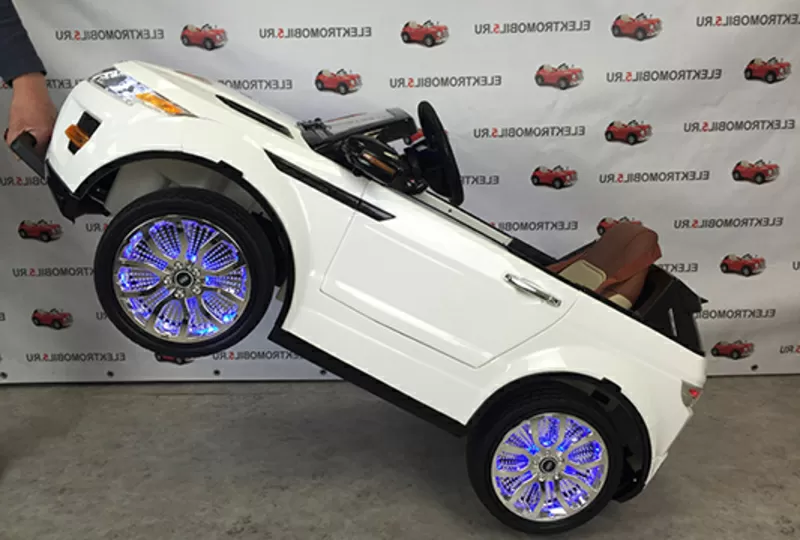 Продаем новый детский электромобиль ровер A111AA с резиновыми колесами 4