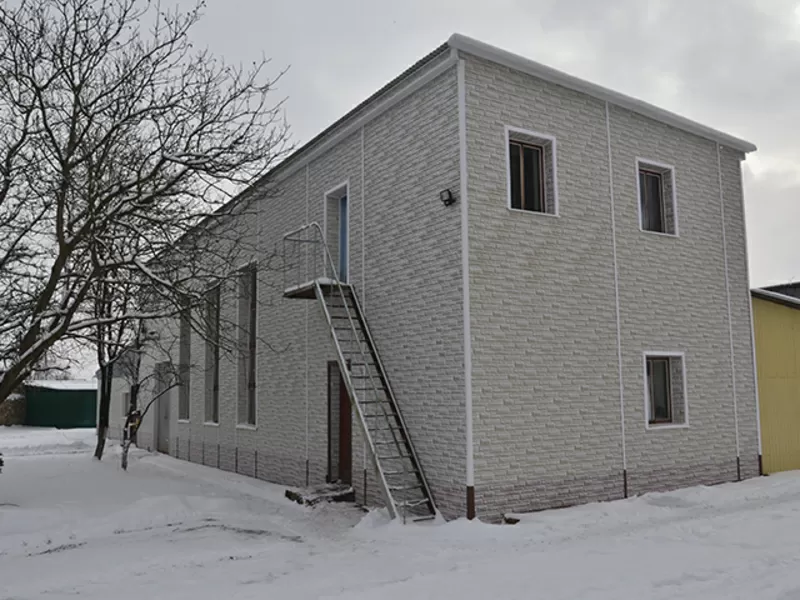 Завод «Доломит» предлагает доступный материал для отделки фасада здани 3
