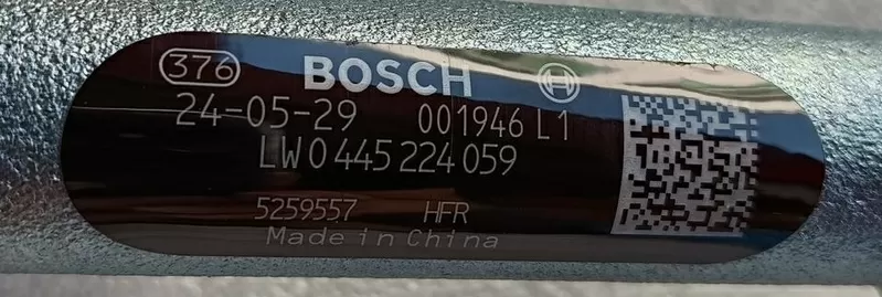 Рампа топливная Cummins 2.8 Газель Bosch Оригинал 3