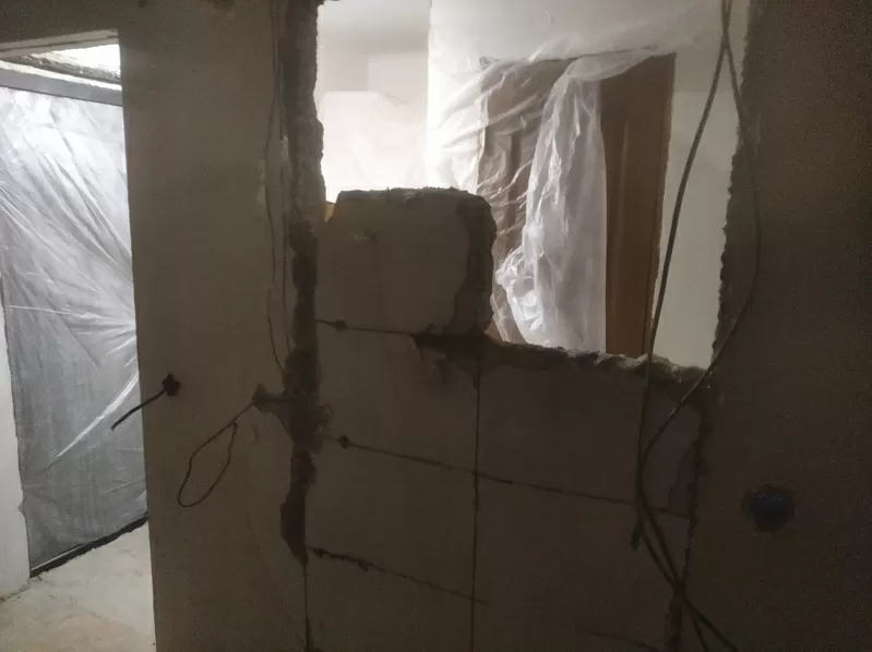 Демонтаж,  вынос мусора 